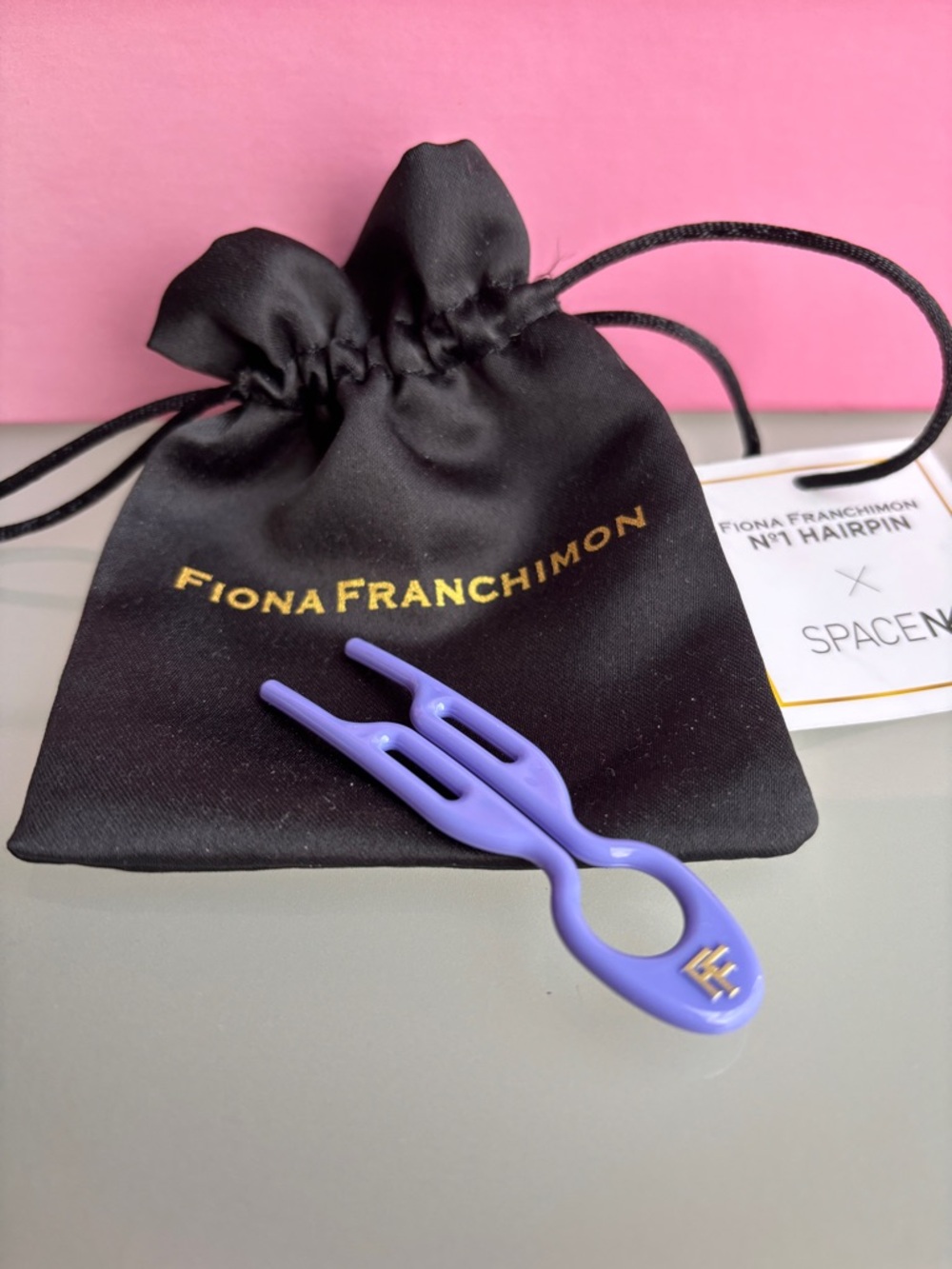 Fiona Franchimon Purple Hairpin (NWT)